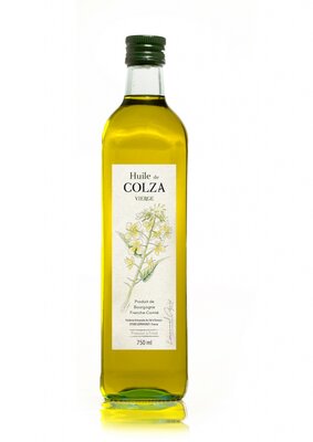 Huile vierge de colza bio 750ml