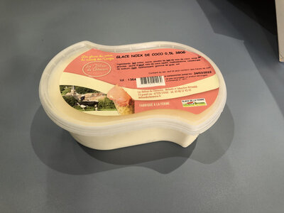 Glace à la noix de coco 0,5l 380g
