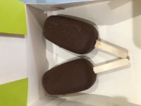 2 esquimaux d'exception noisette enrobés lait