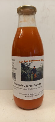 Velouté de courge carotte