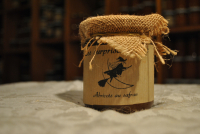 Préparation de fruits abricots au safran