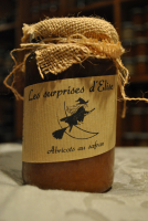 Préparation de fruits abricots au safran