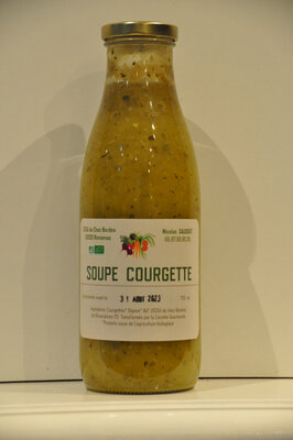 Bouteille 750 ml soupe courgette