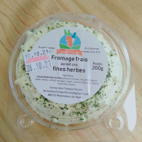 Fromage frais ail et fines herbes