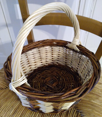 Petit panier rond