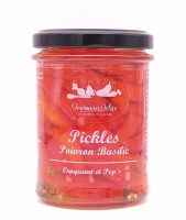 Pickles poivron basilic