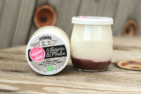 Yaourt framboise au lait de brebis