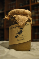 Préparation de fruits à la rhubarbe