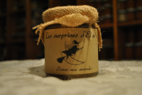 Préparation de fruits de poires aux amandes