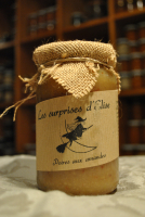 Préparation de fruits de poires aux amandes