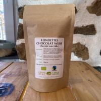 Fondettes chocolat noir weiss bio