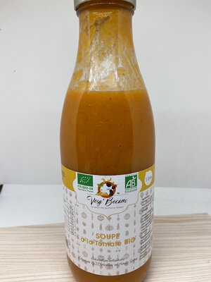 Soupe à la tomate bio