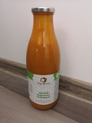 Velouté potiron musqué châtaignes