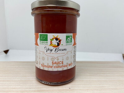 Sauce tomate cuisinée bio