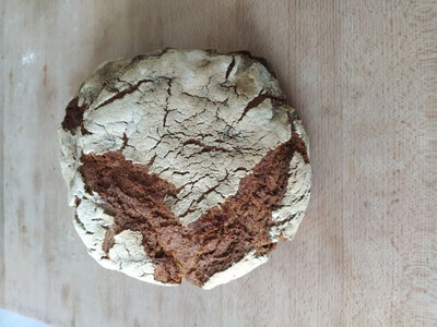 Tourte au seigle entière