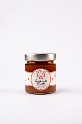 Confiture de coing poire/épices  250g