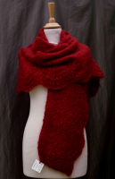 Châle mahpiya rubis