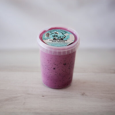 Yaourt brassé 500g myrtille