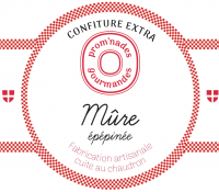 Confiture mûre épépinée 370g
