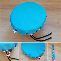 *charlotte couvre-plat-bleu