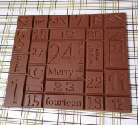 Noel calendrier tablette lait