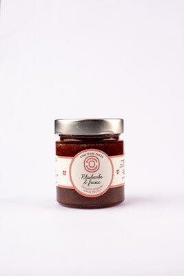 Confiture rhubarbe fraise 250g