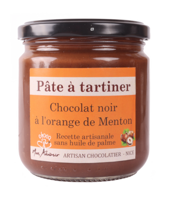 Pâte à tartiner à l'orange de menton
