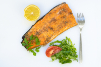 Truite fumée aux herbes