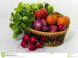Panier de legumes gros