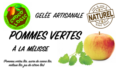 Gelée pomme vertes à la mélisse