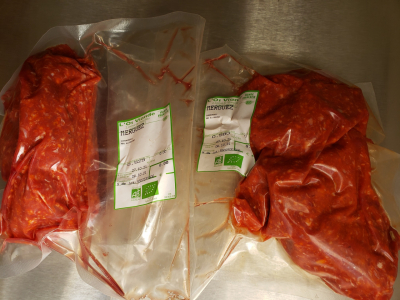 Angus bio - chaire à merguez