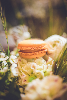 Macaron praline amande noisette du piémont x8