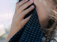 Mouchoirs en satin de coton bio