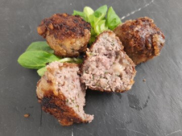 Boulettes de boeuf au fromage 500gr