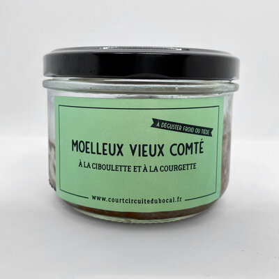 Moelleux au vieux comté et courgettes 125g