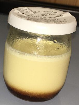 Crème dessert onctueuse caramel