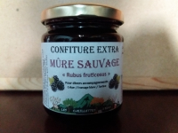 Confiture extra de mûre sauvage