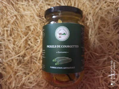 Pickles courgette 'curcuma'