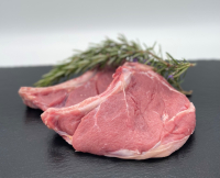 Côtelettes, côtes de veau par deux