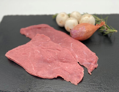 Escalope de veau par deux