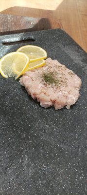 Steak haché de poisson