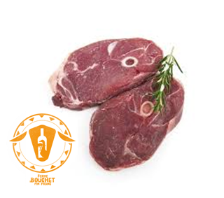 Gigot d'agneau 2 tranches 300g à 400g