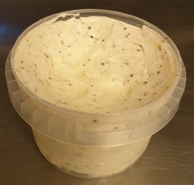 Fromage à tartiner à la moutarde de nancy