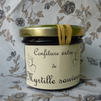 Confiture extra de myrtille sauvage, 69 %  fr