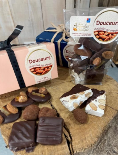 Douceurs chocolatées aux amandes