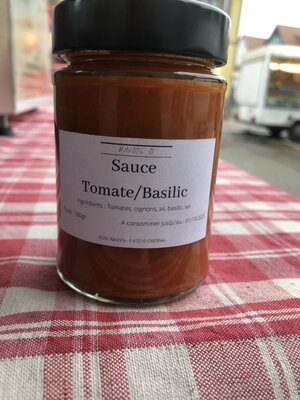 Sauce tomate/basilic 190 gr