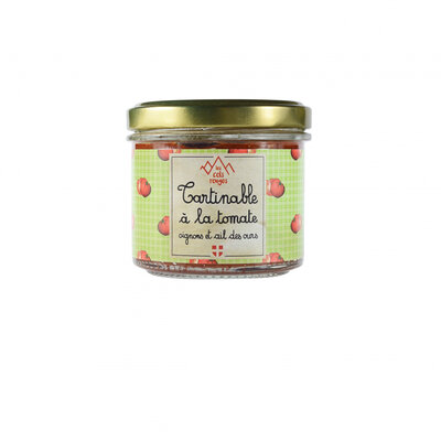 Tartinable à la tomate oignons ail des ours