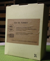 Jus de pommes en cubi