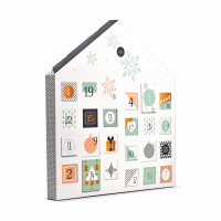 Calendriers de l'avent - maisonnette lait