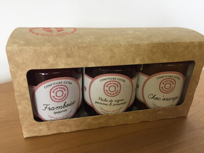 Coffret découverte confitures (3x120g)